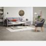 Glass Gold and White Coffee table Image 3