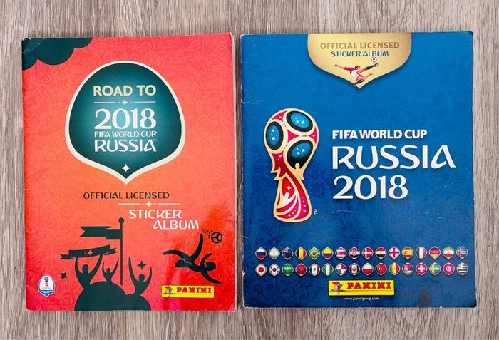 Panini FIFA World Cup Russia 2018 Sticker Albums