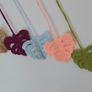 Handmade crochet leaf wall hanging Image 2