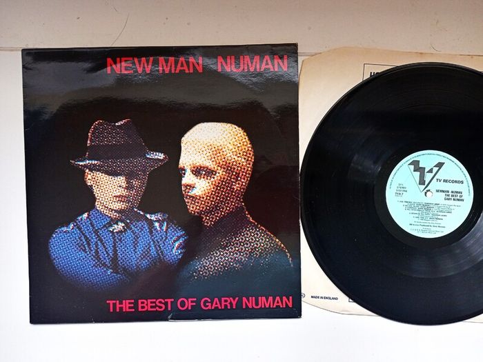 New Man Numan Best Of Hits Album 1982