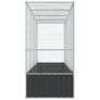 Aviary with Extension Silver 418.5x107x212 cm Steel Image 4