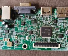 HP E24 G24 Monitor power board and motherboard