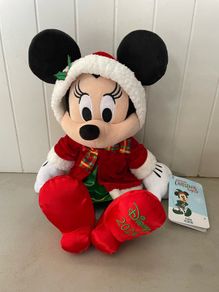 Minnie Mouse 2024 christmas Medium Soft Toy New