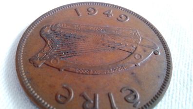 Irish Penny 1949.