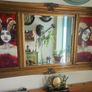 Vintage Gold 3-Panel Mirror Image 2