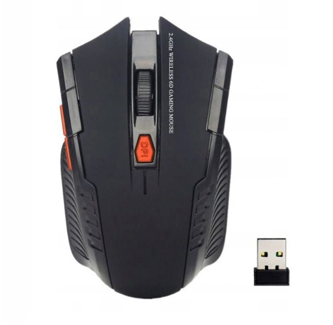 New Wireless 10m LED Gaming Mouse USB Computer PC Optical 1600 DPI 2.4GHz #1124