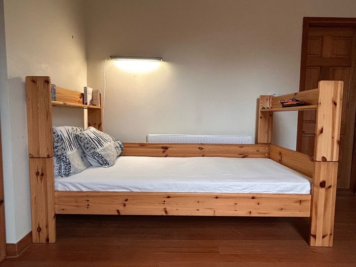 Mid sleeper Scandinavian Pine- Bunk bead, High Single Bed