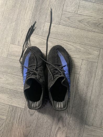 Yeezy 350 SPLY - 350 black and blue uk size 6
