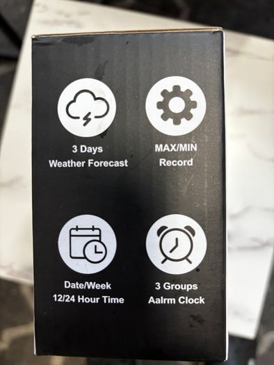 Tuya Smart WIFI Weather Station + 3 sensors
