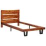 Bed Frame with Live Edge Solid Acacia Wood 90 cm Image 5