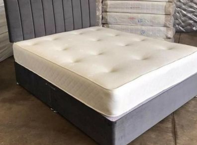 King size High-quality Divan Bed with Mattress and Drawers included