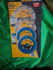 4 piece diamond cutting set