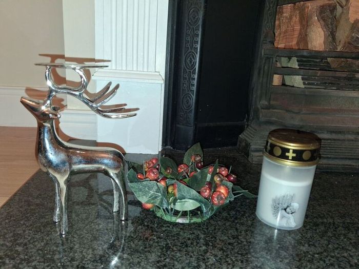 Christmas candle holder