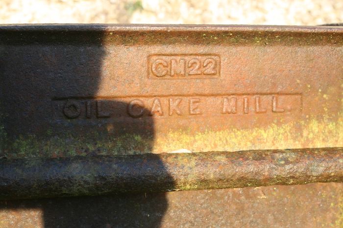 Antique Oil Cake Mill - Thompson Brothers  Vexford Antique Milling Machine