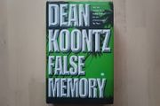 False Memory by Dean Koontz (Horror Hardback 2000)