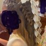 communion dress&hair piece Image 7