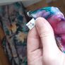 Silk Shawl, with floral design Image 3