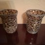 Pair of glass vases Image 2