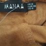 BNWT Naanaa Storm brown suede imitation mini dress size UK8 EU36 Postage included Image 7
