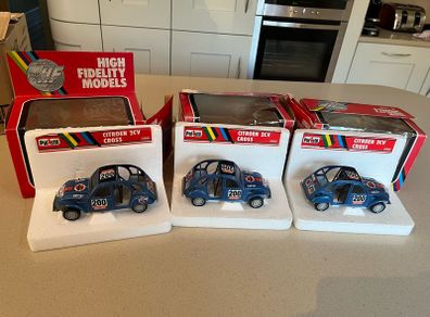 Citroen 2CV Rally Rare 1/25 Polistil