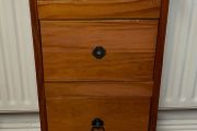 4 drawer pine tall boy