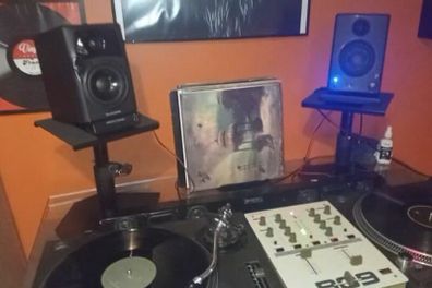 Pioneer sl  Technics  mk 2 Pair with 100+ vinyl