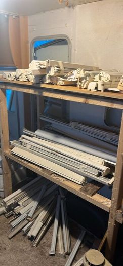 Caravan parts, windows and panels