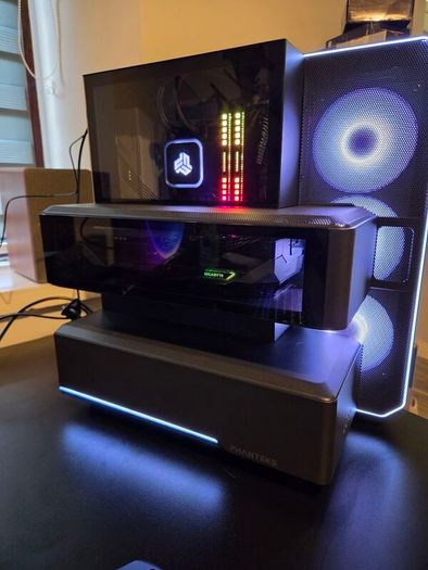 High End Gaming Pc Rx 9070 Xt 16gb  I7 12700kf  Rgb