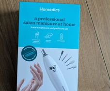Homedics manicure and pedicure nail set