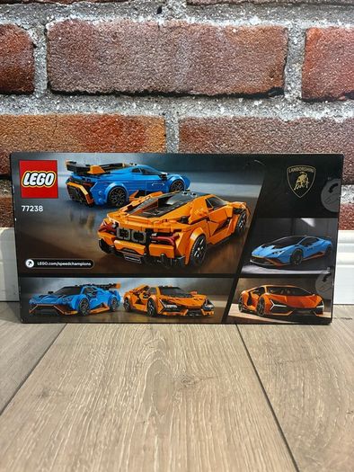 Lego Speed Champions 77238 Lamborghini Revuelto Lamborghini Huracan STO Brand New Sealed