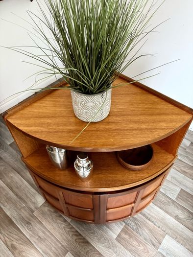 Vintage Retro Mid Century Teak Drinks Cabinet