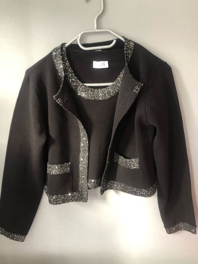 Ladies stunning two piece top S cardigan M
