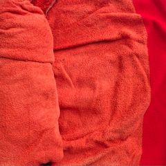 Red Bath Towel