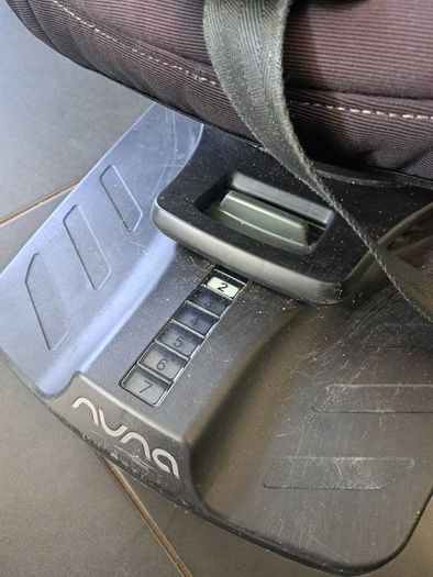 Nuna Rebl Basq Car Seat with built in swivel base