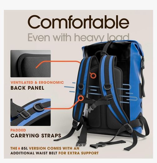 Back pack rainproof