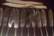 18 Vintage/Antique Newbridge Fish Knives