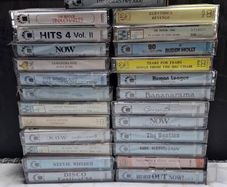 Bulk Lot of Vintage 80s Cassette Tapes. New Sealed