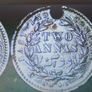 1841 + 1888 Silver Coins Image 2