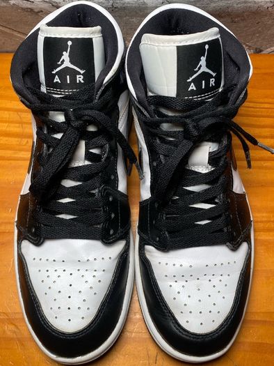 Nike Air Jordan Panda (Black & White) Hi Top Trainers Ladies/Mens/Boys UK6 EUR40
