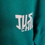 Size M (12-14) Green hoodie Image 5