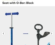 M-cro Seat with O-Bar: Black