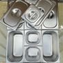 8x Vogue Stainless Steel Gastronorm Tray 150mm Image 3