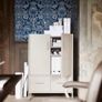IKEA IDASEN Cabinet with doors and drawers beige 80x47x119 cm Image 9
