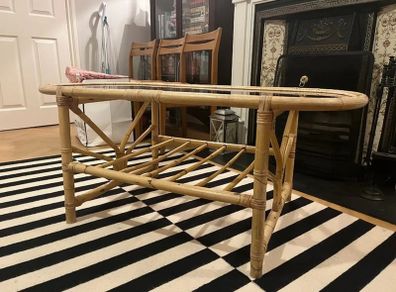 Bamboo coffee table