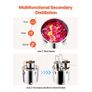 Alcohol Still, 13.2 Gal / 50 L Stainless Steel Water Alcohol Distiller with Copper Coil for Fast Cooling, Dual Condenser Distiller Kit with Secondary Distillation Image 6