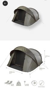 Fishing Bivvy 2 Person  Rapid Tanker L.