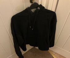 Black hoodie Size S