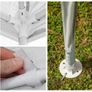 Gazebo Party Tent, Marquee  Garden Tent, Waterproof Event Gazebo - 3 x 9 m, with 8 Side Panels Image 3