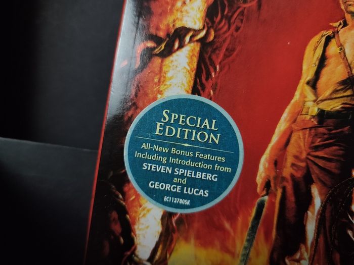 Indiana Jones and the Temple of Doom ! Special Edition ! DVD ! 2008 ! Steven Spilberg !