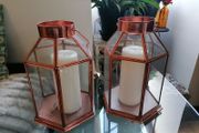 2 Lantern Candle Holders